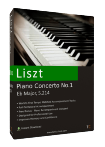 Liszt Concerto Piano No.1 Eb major S.214 Accompaniment
