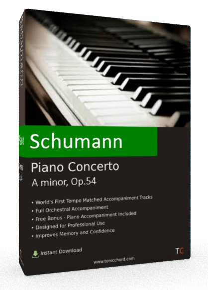 Schumann Piano Concerto A minor, Op.54 Accompaniment