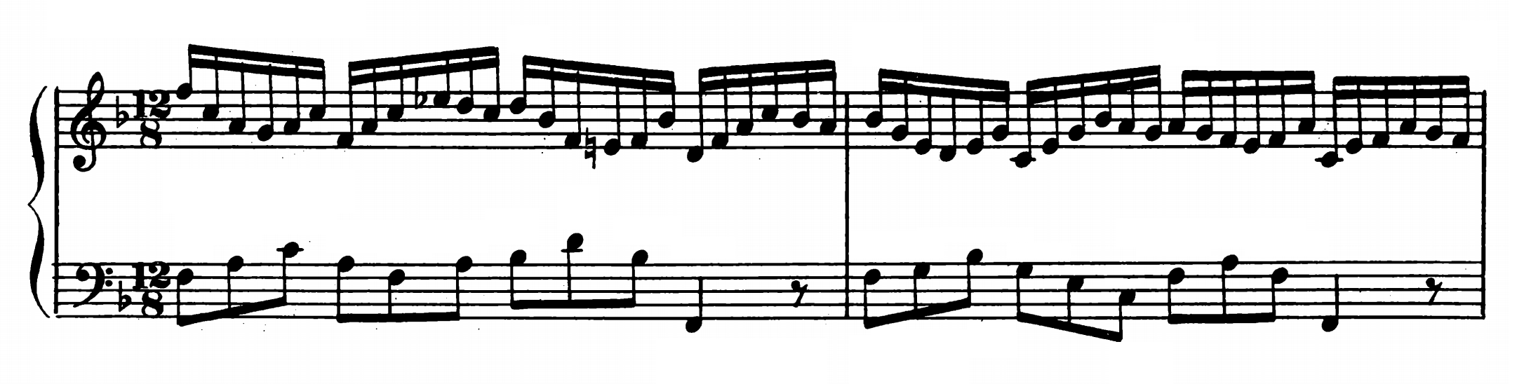 bach prelude and fugue in b flat major