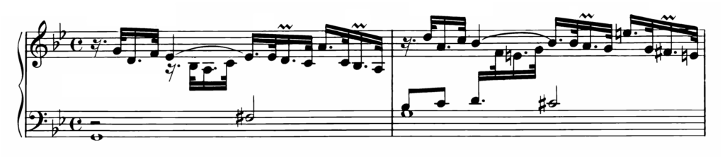 Bach Prelude and Fugue No.16 in G minor BWV 885 Analysis 1