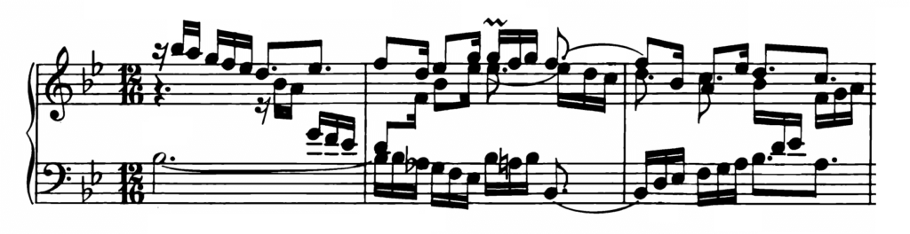Bach Prelude and Fugue No.21 in Bb major BWV 890 Analysis 1