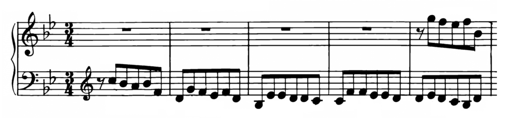 Bach Prelude and Fugue No.21 in Bb major BWV 890 Analysis 2