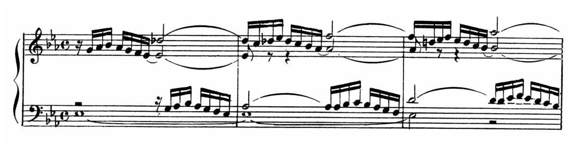 Bach Prelude and Fugue No.7 in Eb major BWV 852 Analysis 1