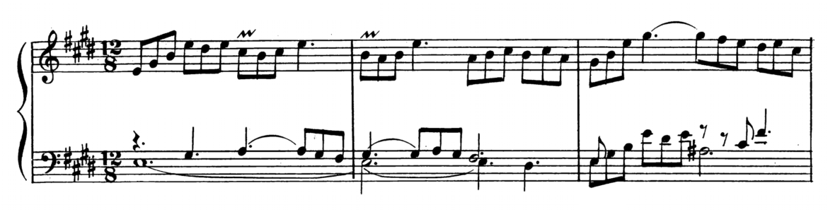 Bach Prelude and Fugue No.9 in E major BWV 854 Analysis 1