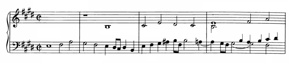 Bach Prelude and Fugue No.9 in E major BWV 878 Analysis 2