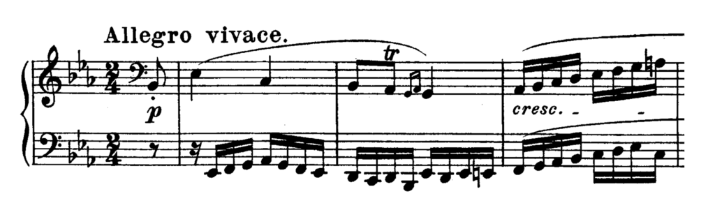 Beethoven Piano Sonata No.13 in Eb major, Op.27 No.1 Analysis 4