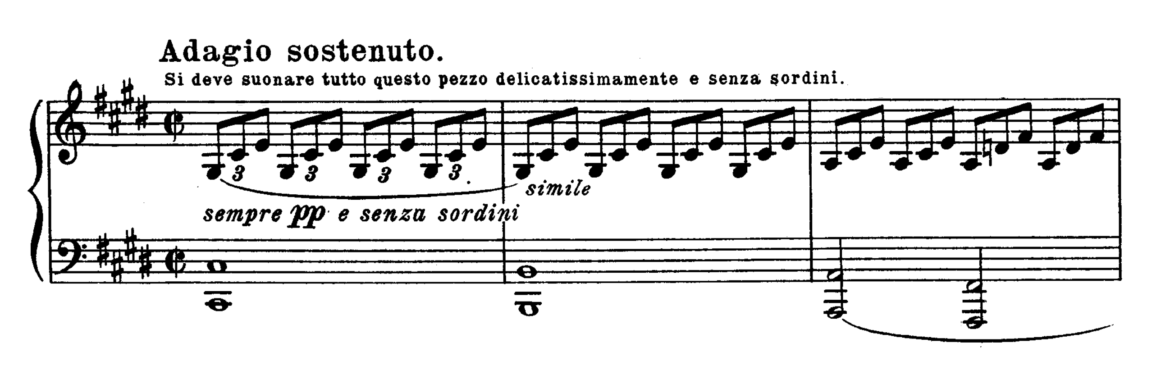 Beethoven Piano Sonata No.14 in C# minor, Op.27 No.2 'Moonlight' Analysis 1