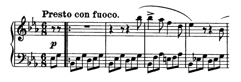 Beethoven Piano Sonata No.18 in Eb major, Op.31 No.3 'The Hunt' Analysis 4