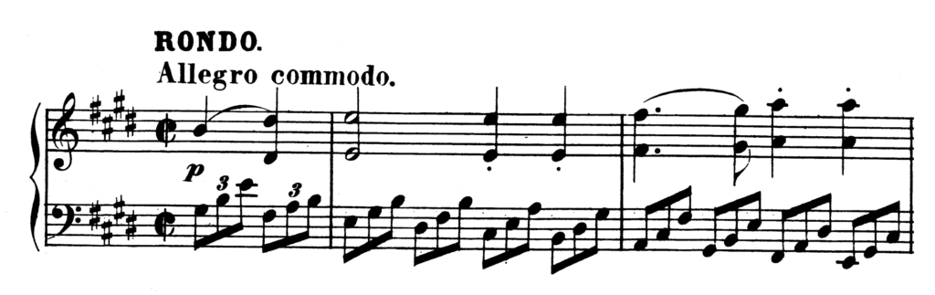 Beethoven Piano Sonata No.9 in E major, Op.14 No.1 Analysis 3