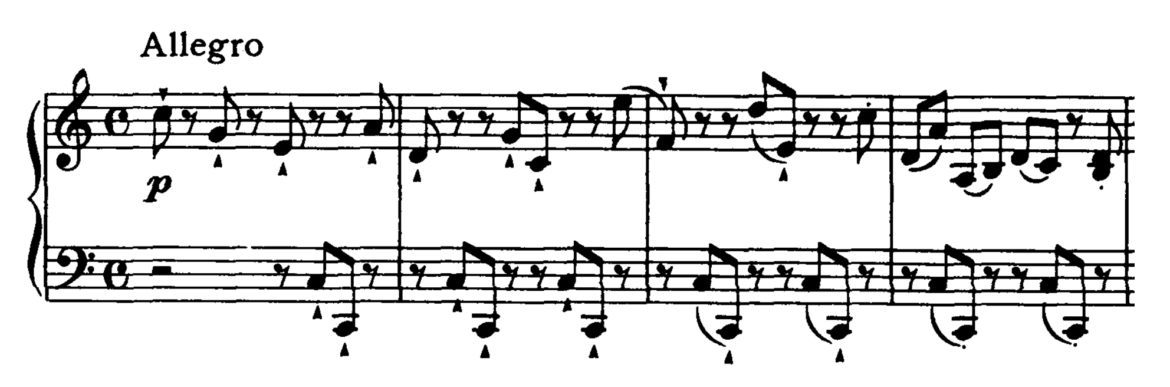 Haydn Piano Sonata in C Major Hob. XVI.50 Analysis 1