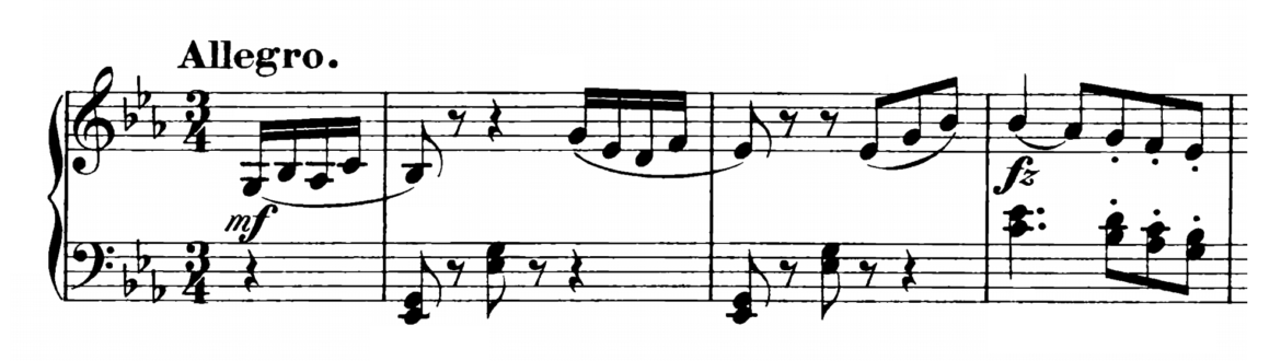 Haydn Piano Sonata in Eb Major Hob. XVI.49 Analysis 1