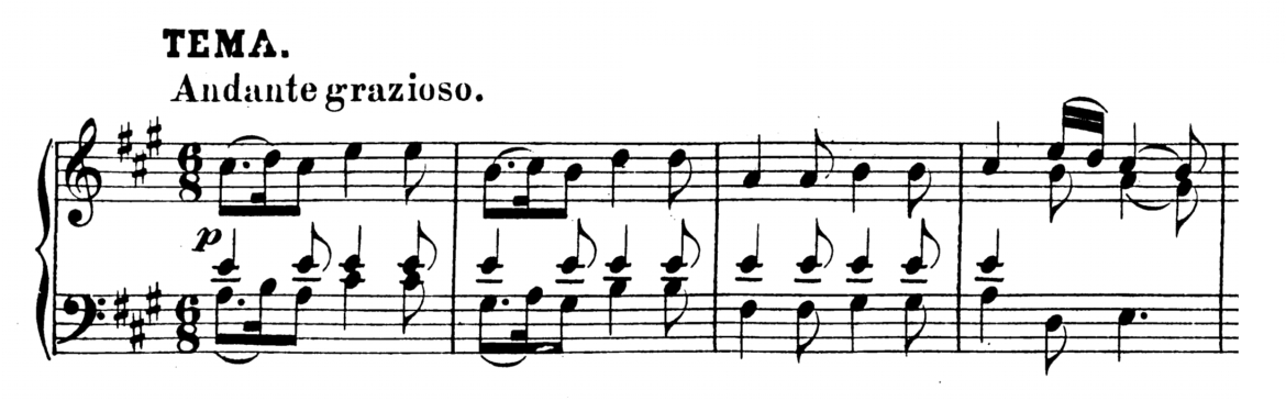 Mozart Piano Sonata No.11 in A major, K.331 Analysis 1