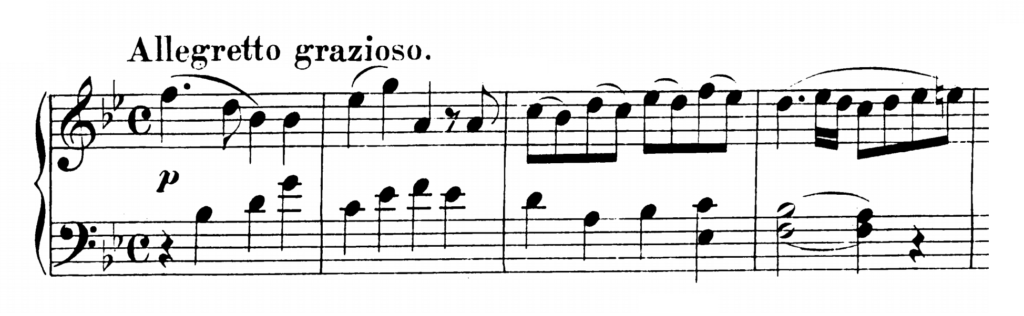 Mozart Piano Sonata No.13 in Bb major, K.333 Analysis 3