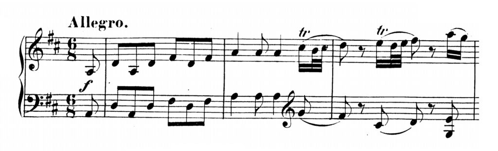 Mozart Piano Sonata No.18 in D major, K.576 Analysis 1