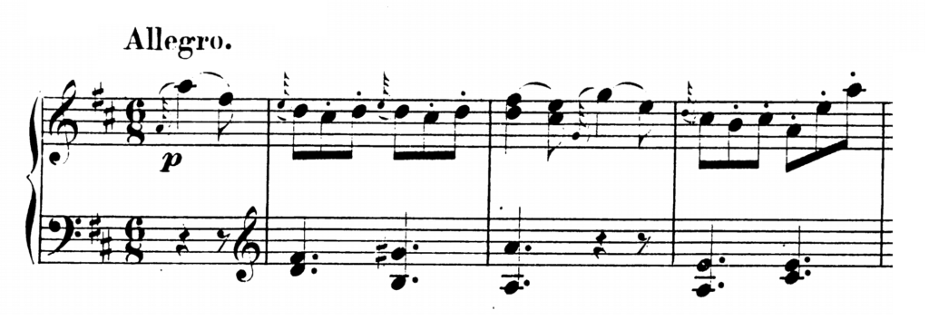 Mozart Piano Sonata No.9 in D major, K.311 Analysis 3