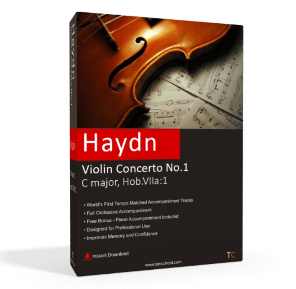 Haydn, Violin Concerto No.1, C major, Hob.VIIa.1 Accompaniment