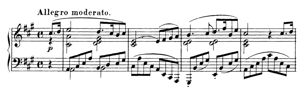 Schubert Piano Sonata in A Major D.664 Analysis 1