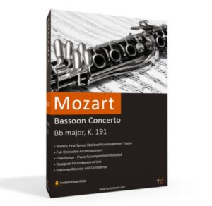 Mozart, Bassoon Concerto, Bb major, K. 191 Accompaniment